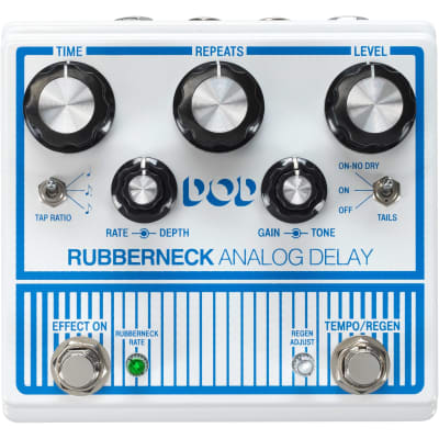DOD Rubberneck Analog Delay Pedal with Tap Tempo for sale