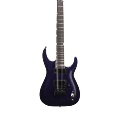 ESP LTD Brian Head Welch SH7 Evertune Electric Guitar See Thru Purple image 2