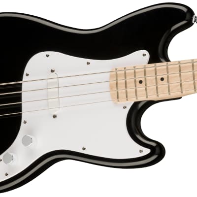 Squier Bronco Bass Short Scale Black image 1