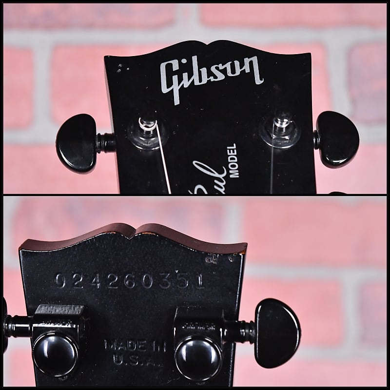 Gibson Les Paul Gothic II Matte Ebony 2006 w/Epiphone