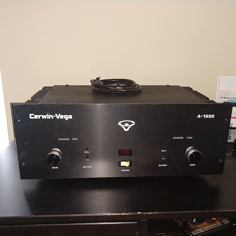 Cerwin vega discount 1800 amp