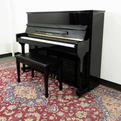 Pearl River 46" UP118M Upright Piano | Polished Ebony | SN: 308819 image 1