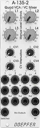 Doepfer a-135-2 vca mixer モジュラーシンセ Doepfer A-135-2 Voltage Controlled Mixer & Amplifier for