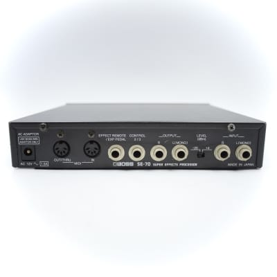 BOSS SE-70 SUPER EFFECTS PROCESSOR