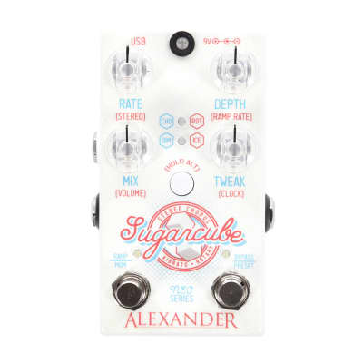 Alexander Sugarcube Stereo Chorus, Vibrato, Rotary Pedal image 1