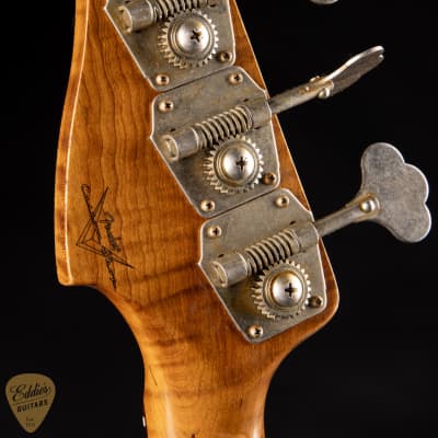 Fender Custom Shop 1964 Precision Bass Heavy Relic P/J - Inca Silver image 8