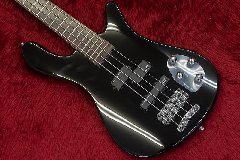 Warwick Rock Bass Streamer LX4 Black Solid High Polish #RB K