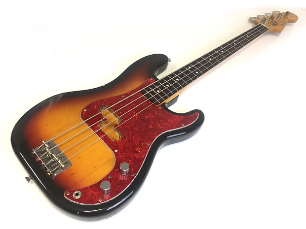 Fender Japan PB62 '62 Vintage Precision Bass MIJ 1990-1991 3TS AS IS  condition. No pickup installed