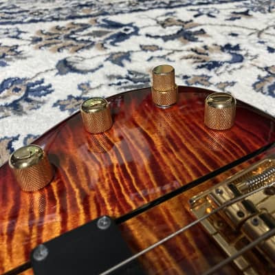 Freedom Custom Guitar Research Dulake 4 strings Flame Maple Top (Hinode) '12 -Made in Japan- /Used image 9