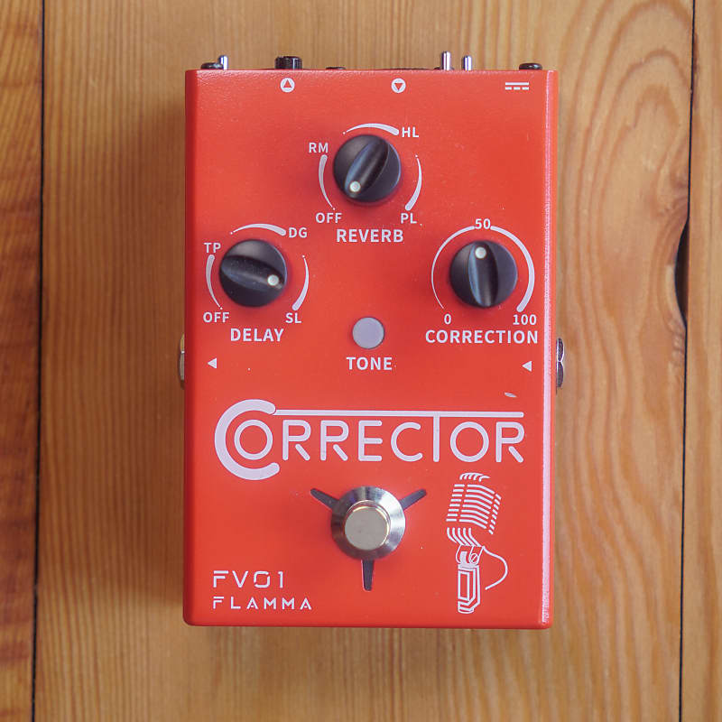 Flamma FV01 Corrector Vocal Effects Processor Pitch Reverb