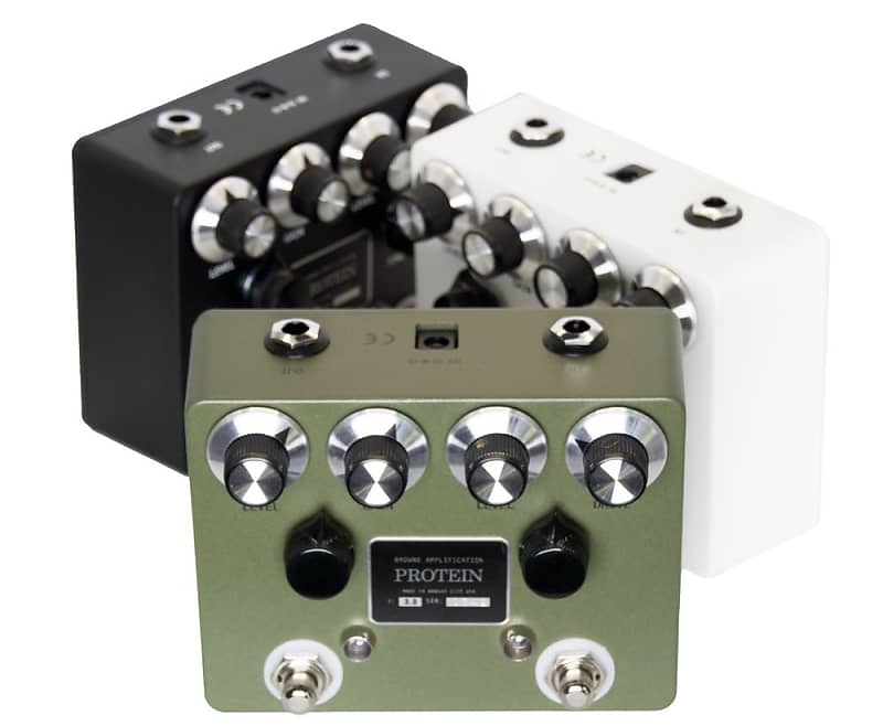 ギター Browne Amplification PROTEIN V3 Green Protein Dual Overdrive V4 — Browne Amplification