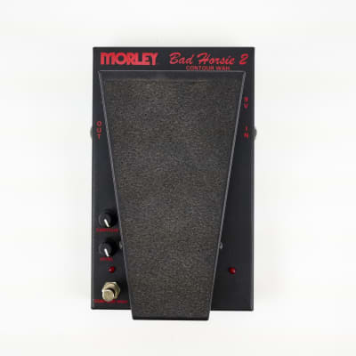 Reverb.com listing, price, conditions, and images for morley-steve-vai-bad-horsie-2-contour-wah-pedal