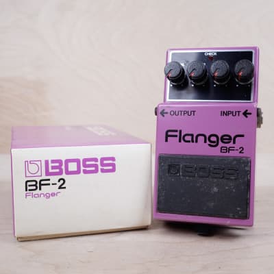 Boss BF-2 Flanger 1980-1984 (Black Label) Made In Japan