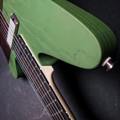 Tao Guitars Sutorato “U-A-M”, 2024 - Lincoln Green (black filled pores) w/ ABM 2-Point Trem. NEW (Authorized Dealer) image 22
