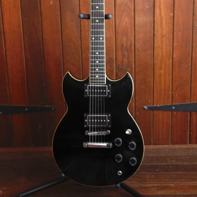 Yamaha SG510 Solidbody Ebony Electric Guitar Made In Japan 1984 Pre-Owned image 2