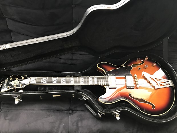 D'Angelico NY-DC (NYSS-3B) Japan Vestax made Semi Hollow
