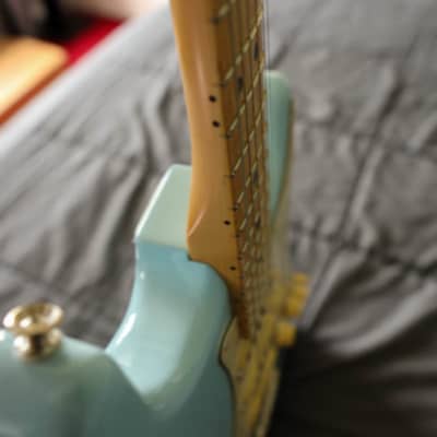 Fender Player Series Stratocaster with Maple Fretboard, Sonic Blue image 5