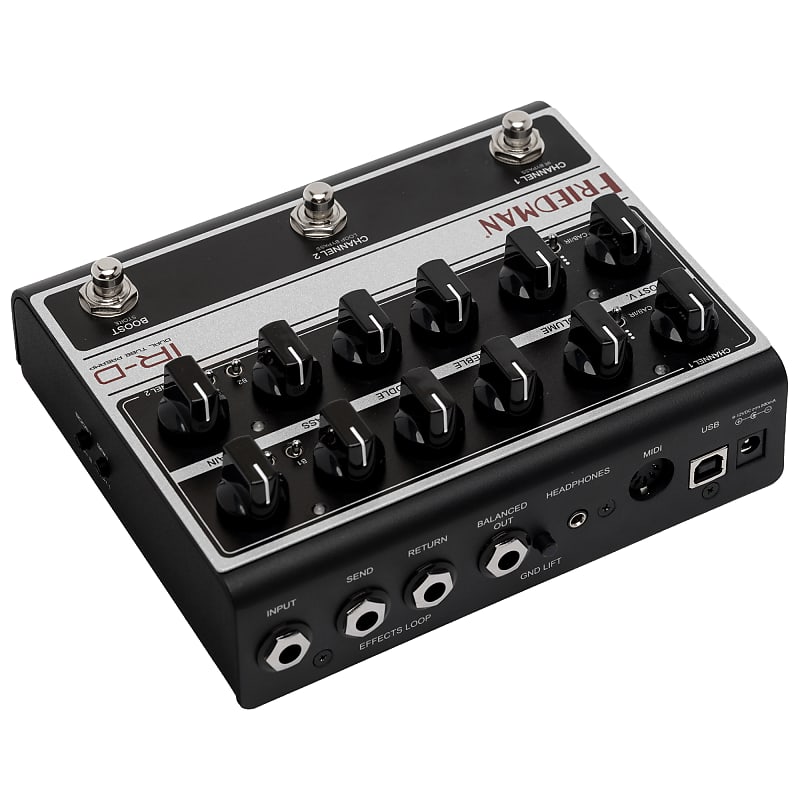 Amazon.com: Friedman IR-D Dual Tube Preamp & DI : Musical