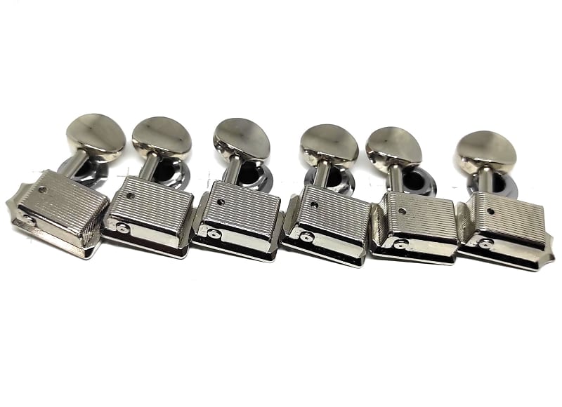 Fender 099-0802-100 American Performer Classic Gear Tuning Heads (6) image 1