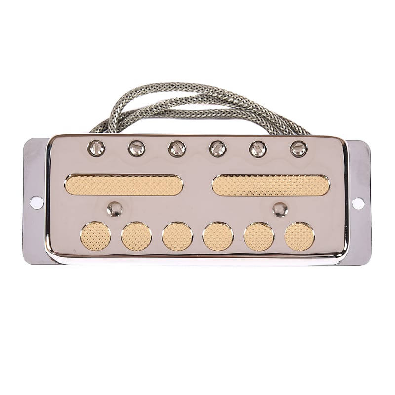 Lollar Gold Foil Teisco-style Single Coil Pickup Neck Nickel