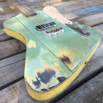 Pardo Guitars- Firecaster  green image 14