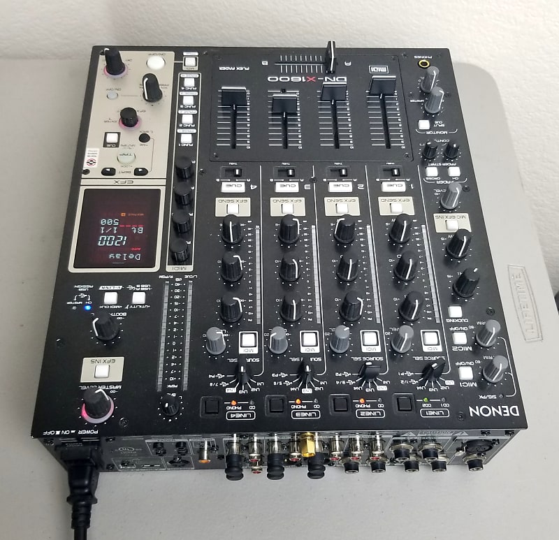 動作OK】DENON DN-X1600 プロフェッショナル DJミキサー - DJ機器