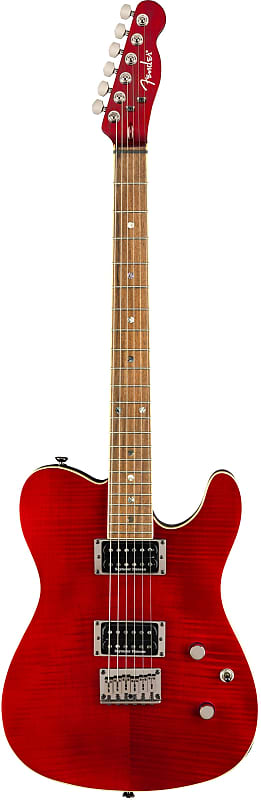 FENDER Special Edition Custom Telecaster FMT HH, Laurel Fingerboard, Crimson Red Transparent - E-Gitarre Bild 1