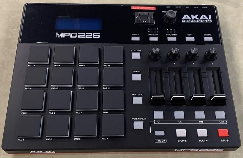 Akai mpd226 midi controller | Reverb
