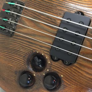 Galaxy Mara Tracy Fretless Handmade Highly Carved Custom Jazz Profile Bass 2014 Prototype image 4
