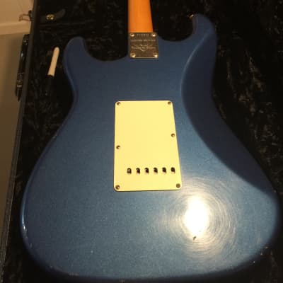 Fender Custom Shop 1959 Stratocaster 2005 NAMM Limited Edition Lake Placid Blue Relic image 6