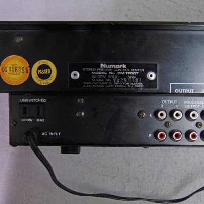Numark DM1700T Stereo DJ Mixer | Reverb