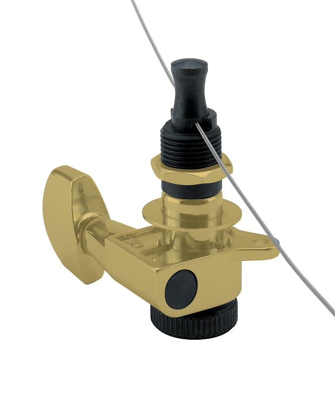 Planet Waves Auto-Trim Tuning Machines, 6 In-Line setup, Gold image 1
