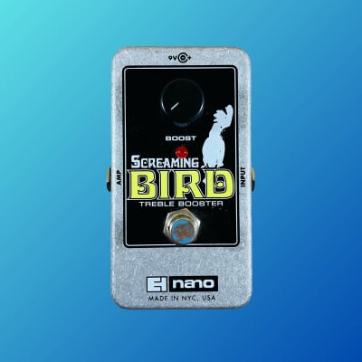 Electro-Harmonix Screaming Bird Treble Booster Pedal | Reverb