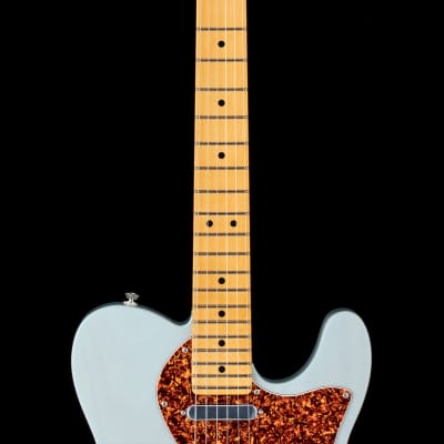 Fender Limited Edition American Professional II Telecaster Thinline - Transparent Daphne Blue #15251 image 5