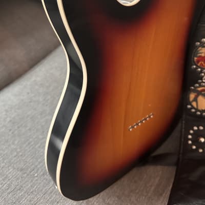 Double Bound Sunburst Telecaster / Chunky Satin Neck / Tonerider image 6