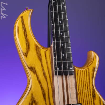 Aria Pro II SB-1000 4-String Bass Natural Oak image 3