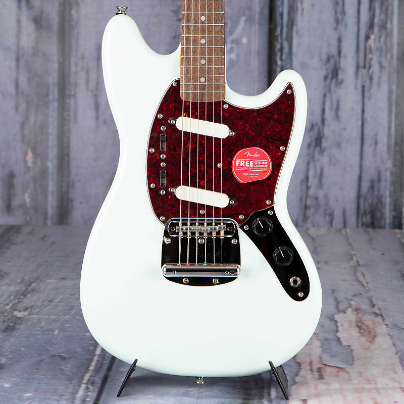 Squier Classic Vibe '60s Mustang, Sonic Blue image 1