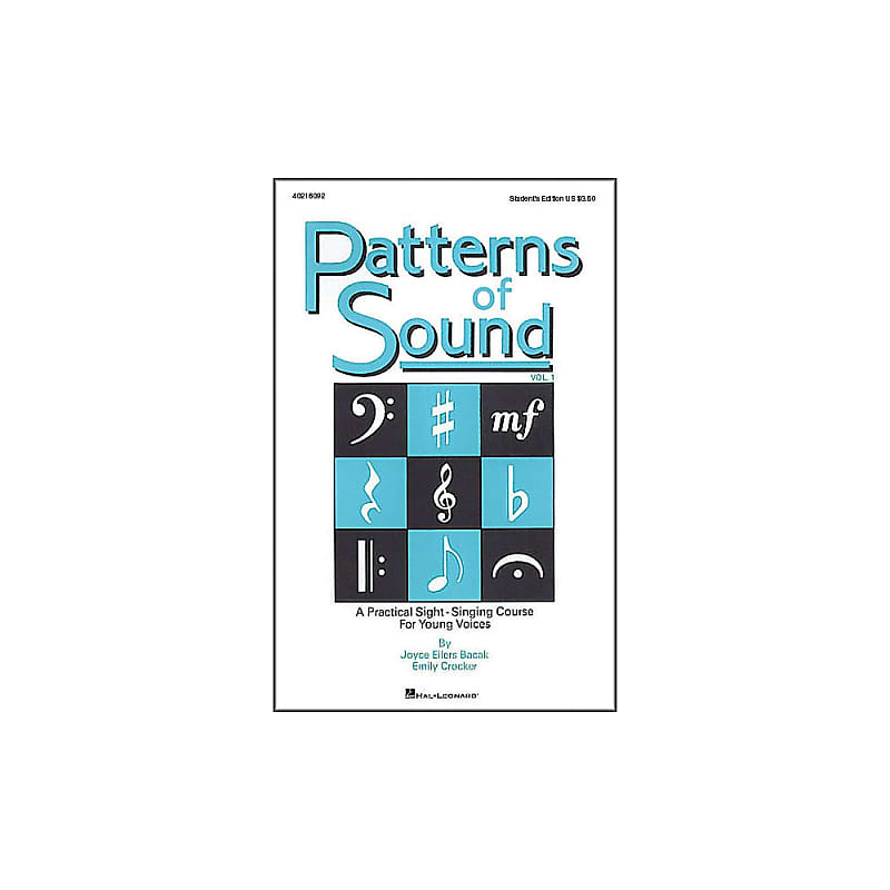 Hal Leonard Patterns Of Sound Vol 1 Student's Edition image 1