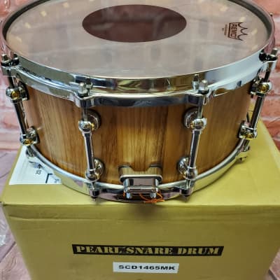 Pearl StaveCraft 14"x6.5" Makha Hand-Rubbed Natural Maple Finish Stave Snare Drum Authorized Dealer image 3