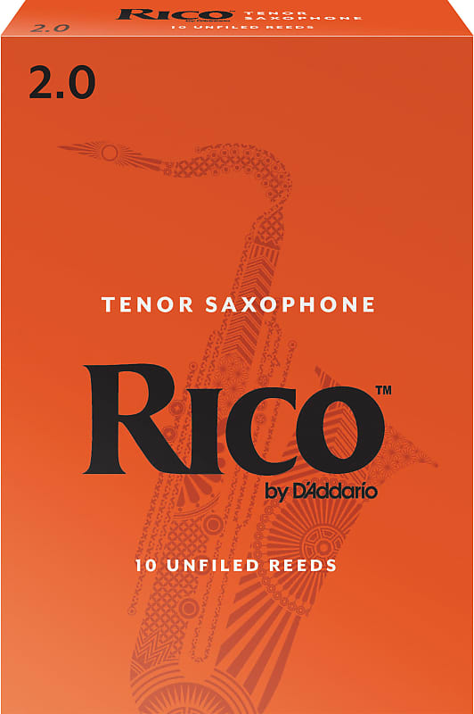 Rico Tenor Saxophone Reeds - #2 10 Box image 1
