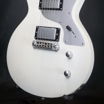 Aria 718 MkII Brooklyn Electric Guitar (Various Finishes)-White Open Pore image 3