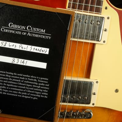 Gibson Custom Shop PSL '58 Les Paul Standard Reissue VOS Sunrise Teaburst image 20
