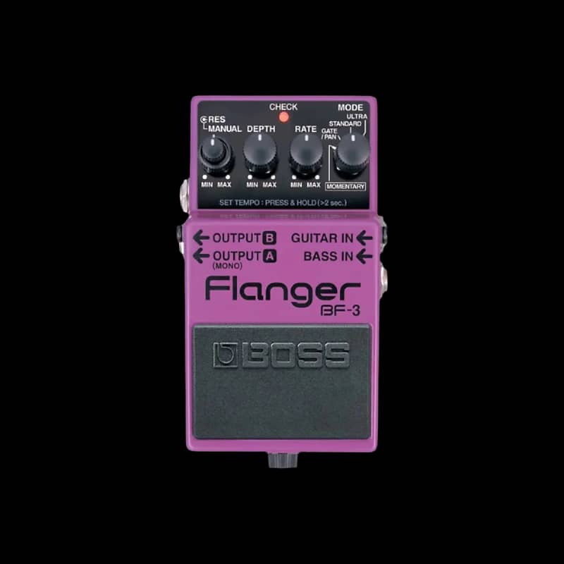 Boss BF-3 Flanger Guitar Effects Pedal - 761294057513