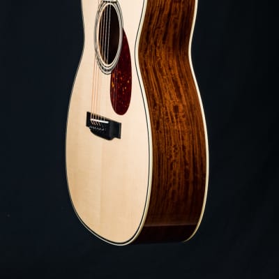 Collings OM-42 Custom Figured Bolivian Rosewood and German Spruce with Black Pearl NEW image 13