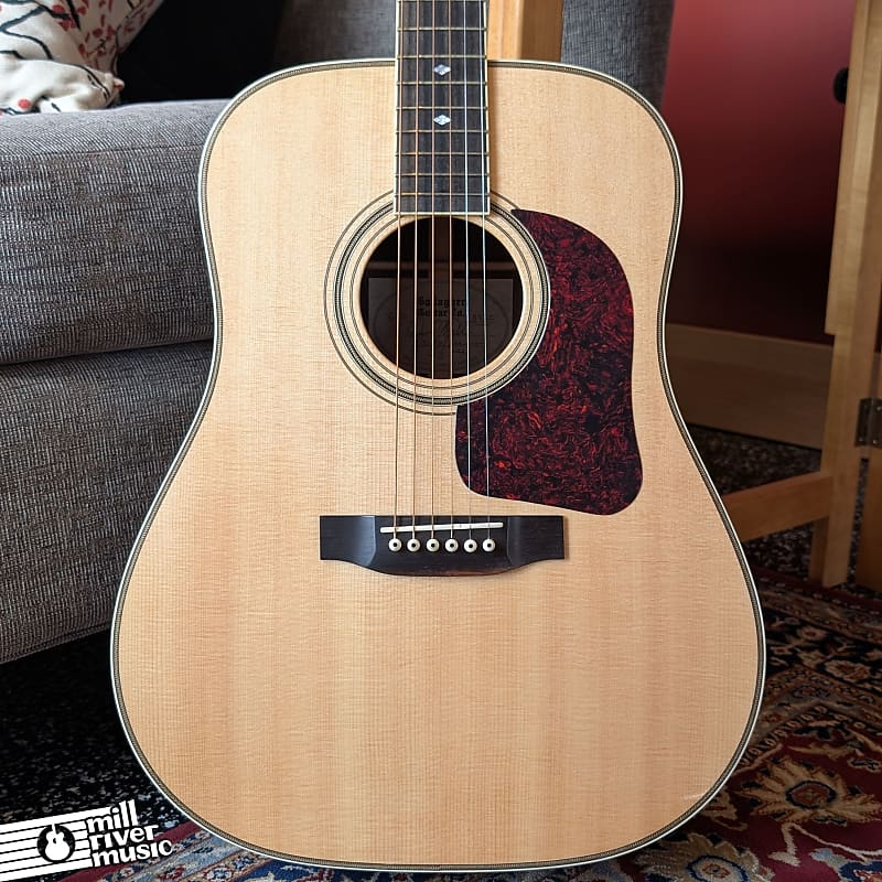 Gallagher G-70 Dreadnought Acoustic Guitar - Natural 2022, Excellent Condition, Hardshell Case - Used