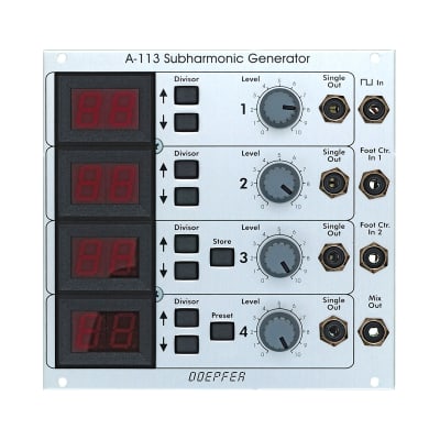 Doepfer A-113 Eurorack Subharmonic Generator Module image 2