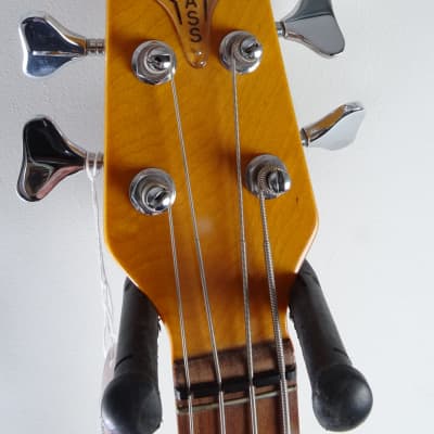 Burns Shadow Bass 1964 (Left-Handed) 2002 White (Custom Order) image 2