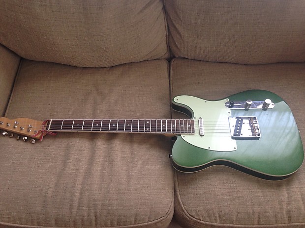 Forest cheap green telecaster
