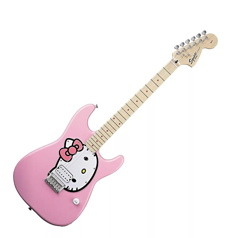 Squier Hello Kitty Stratocaster | Reverb