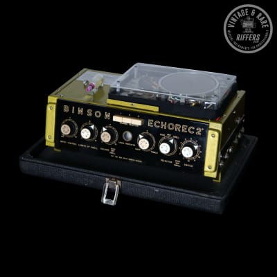 (Video) *Serviced* c.1966 Binson Echorec 2 Model T7E | Vintage Analog Echo Delay Decay Swell Repeat Reverb Unit | Gold Mod T7E Made in Italy image 24